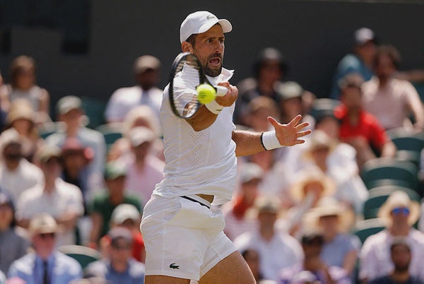 Image from: Djokovic eyes history in third round at Wimbledon