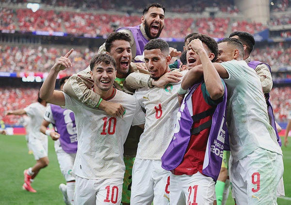 Image from: Ruthless Morocco break Canadian hearts to reach World Cup quarters