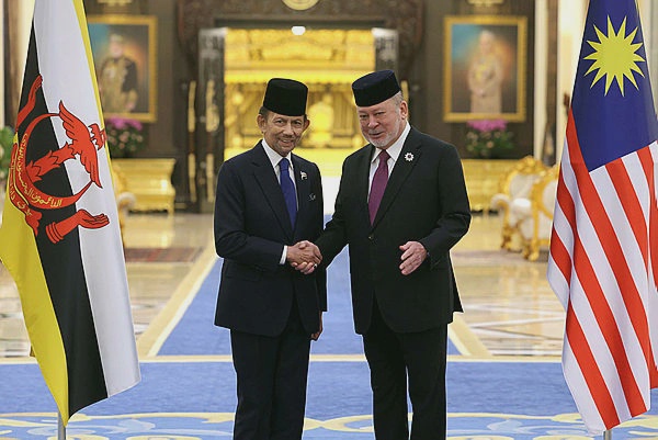 Image from: King extends birthday wishes to Sultan of Brunei