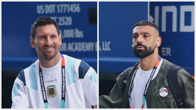 Image from: Messi and Salah set for World Cup last-16 showdown