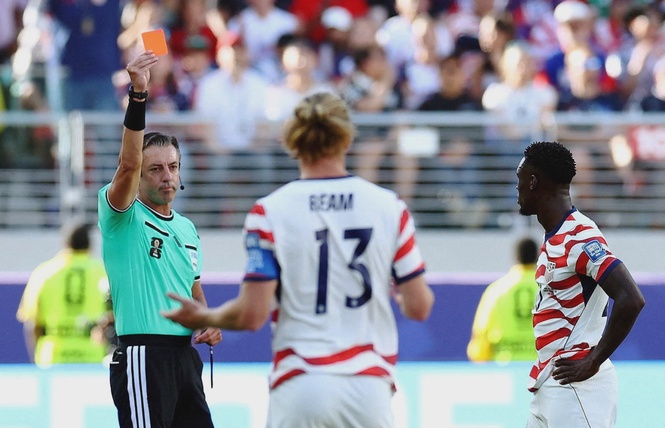 Image from: Fifa referees chief defends World Cup official criticised by Trump