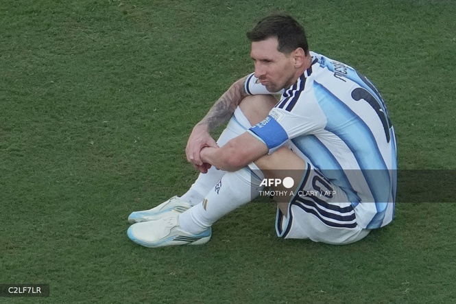 Image from: “The pain is immense,” says Messi of World Cup defeat