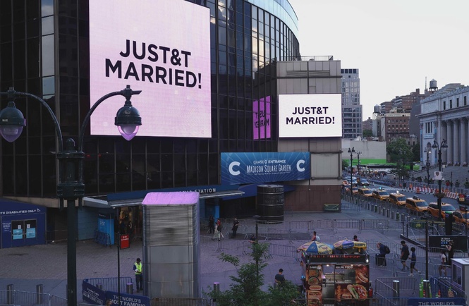 Image from: A ‘garden inside the Garden’: More details of Swift-Kelce wedding emerge