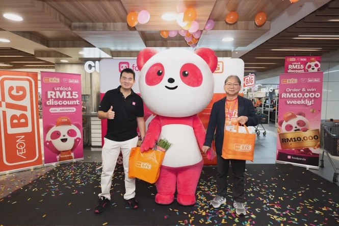 Image from: Aeon BiG is now on board foodpanda Malaysia’s platform
