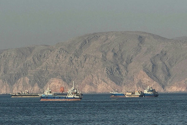 Image from: Oman rescues 23 crew after ship attack off its coast