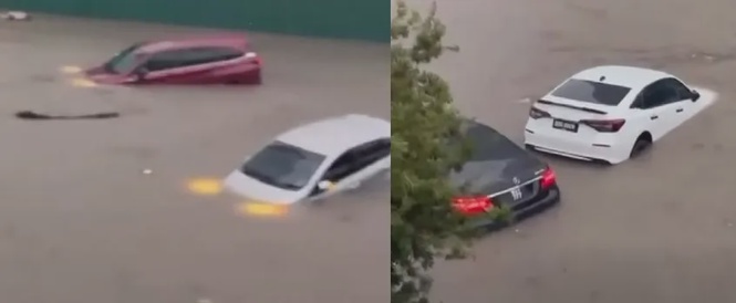 Image from: Petaling Jaya hit by flash floods after heavy downpour