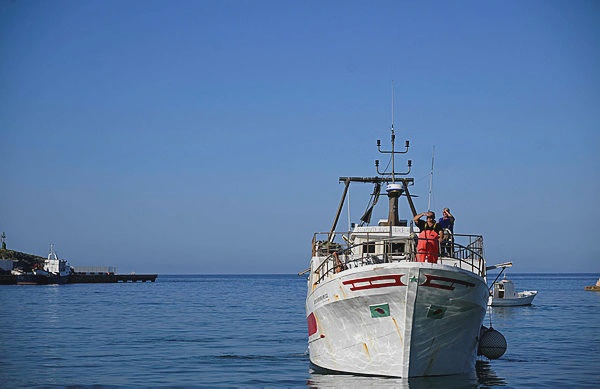 Image from: Fishermen on Lampedusa struggle with wrecks and warming seas