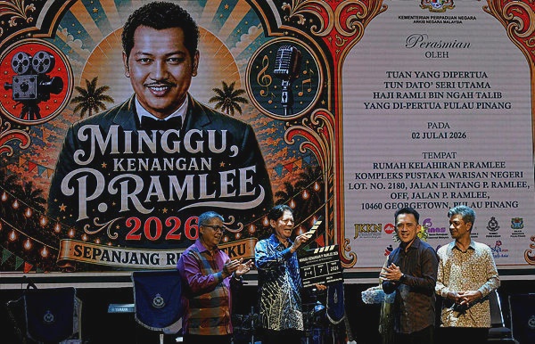 Image from: Govt committed to preserving P. Ramlee’s legacy as symbol of unity and identity