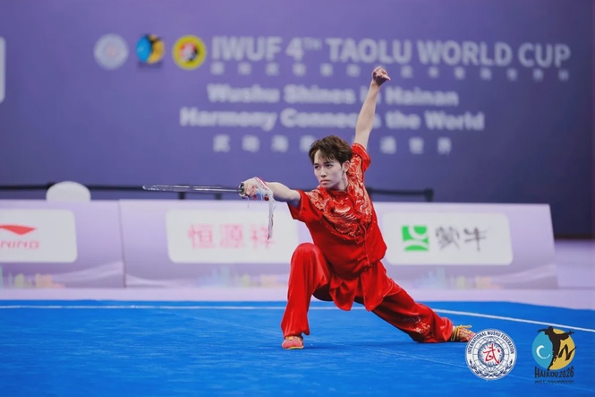 Image from: IWUF 4th Taolu World Cup Successfully Wraps Up in Hainan, China