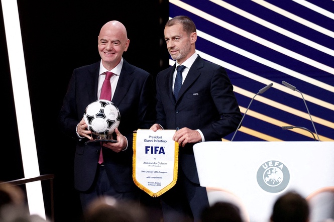 Image from: UEFA chief Ceferin rules out bid to replace Infantino as FIFA president