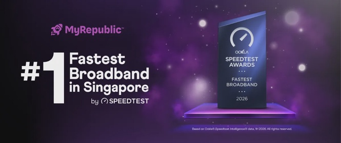 Image from: MyRepublic wins Ookla® Speedtest Award™ for fastest broadband and Speedtest Verified™ claim for fastest upload speed