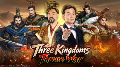 Image from: Three Kingdoms: Throne War Opens Pre-Registration Across Six Southeast Asian Markets Featuring Mark Lee as the Witty Alliance Lord