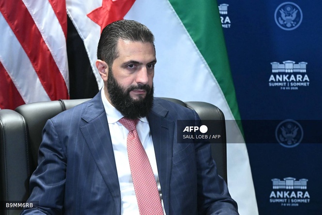 Image from: Sharaa: Syria ‘shakes off dark stain’ after US delisting