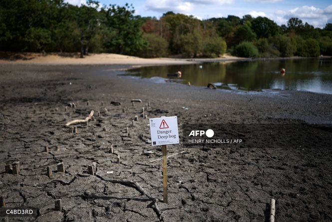 Image from: Drought declared across 71% of England amid heatwave