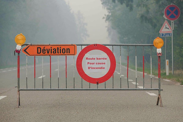 Image from: Residents evacuate as Belgium wildfire scorches 1,600 hectares