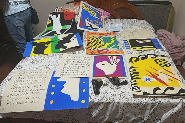 Image from: Brazil police recover eight Matisse works stolen in 2025