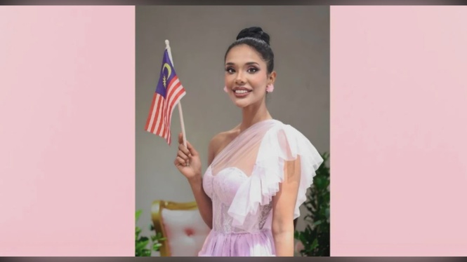 Image from: Miss World Malaysia Taanusiya Chetty wins praise with empowering four-language message