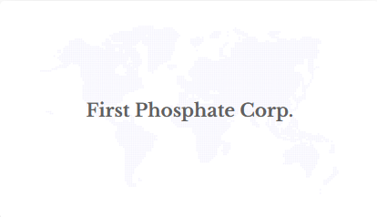 Image from: First Phosphate to Ring Nasdaq Opening Bell to Mark Company Listing on the Nasdaq Global Market