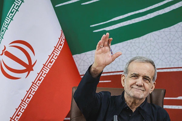 Image from: Iran President calls for end of war from position of strength