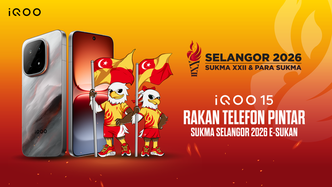 Image from: iQOO 15 to power SUKMA XXII, PARA SUKMA Selangor e-sports