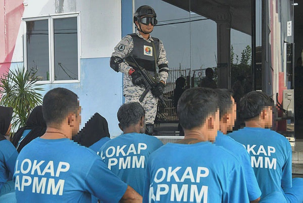 Image from: Maritim Kelantan gagalkan dua cubaan menyeludup pendatang dan tahan 20 individu