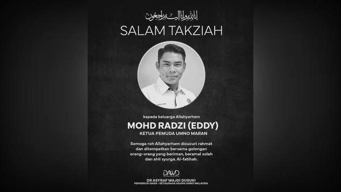 Image from: UMNO Youth Chief among four killed in Bentong crash