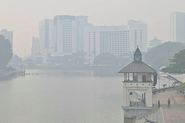 Image from: Unhealthy air quality at seven areas in four states as at 9 am