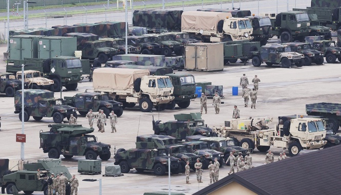 Image from: Trump orders scale-back of US-South Korea military drills hours before kickoff