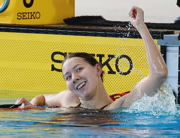 Image from: SUKMA 2026: Eliza breaks national record twice en route to swimming gold