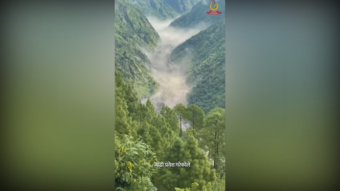 Image from: Nepal issues fresh flood alert as flow rises in Bhote Koshi River
