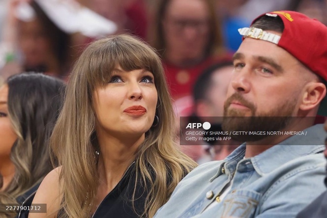 Image from: Travis Kelce says wedding to Taylor Swift was ‘best night of my life’