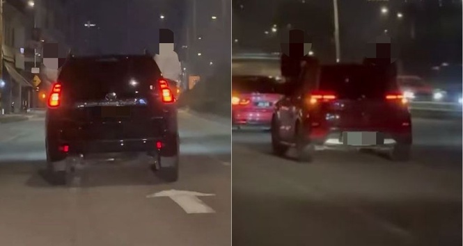 Image from: Seven Yemeni men held over dangerous car stunt in KL