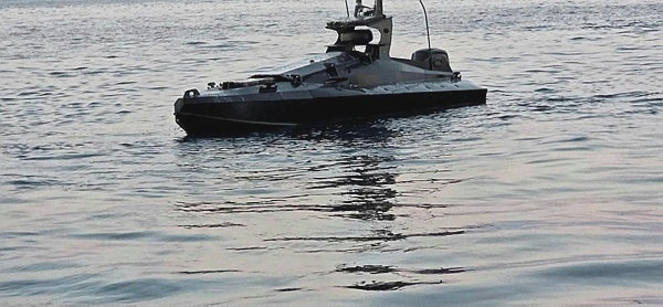 Image from: Romania destroys marine drone near Black Sea gas project, blames Russia