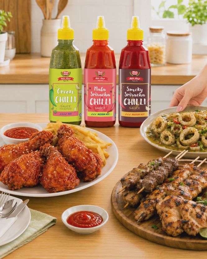 Image from: Woh Hup celebrates nine decades of flavour, family and innovation with four bold new sauces