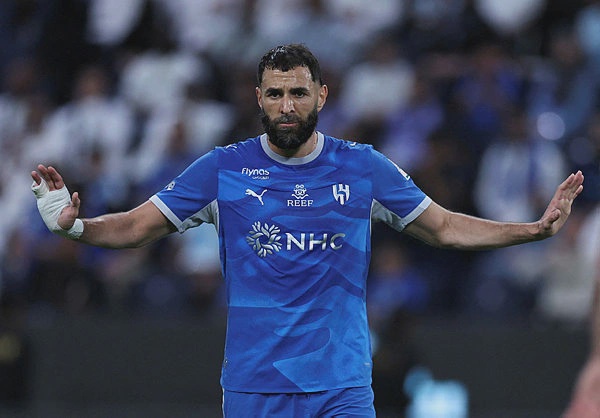 Image from: Benzema departs Al Hilal just eight months after joining