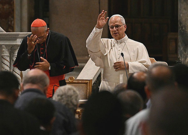 Image from: Leo XIV, first US pope transcends his restrained style