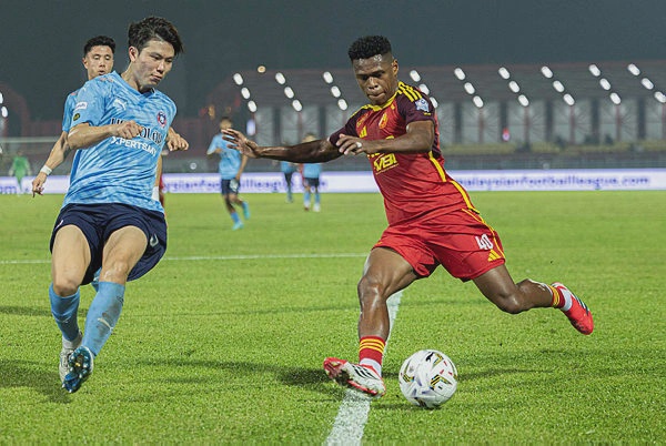 Image from: Tabinas secures Selangor’s win over Melaka with injury-time goal