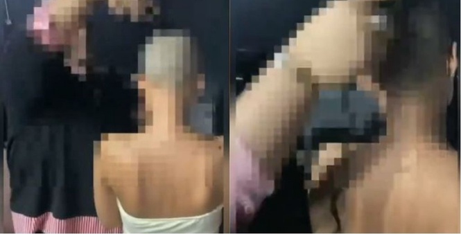 Image from: Thai bar manager allegedly shaves woman’s head over unpaid bill of over RM7,200