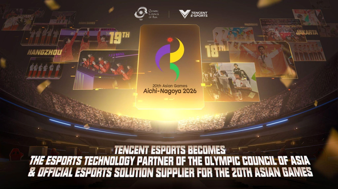 Image from: Tencent Esports competition solution to power Esports competition at the 20th Asian Games