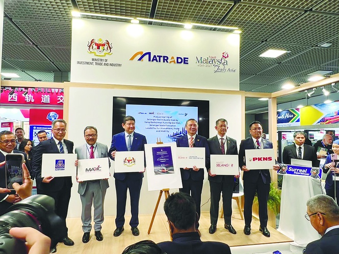 Image from: Selangor launches rail hub at InnoTrans 2026