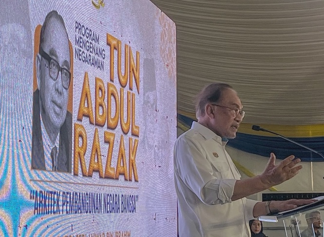 Image from: Tun Razak’s three threats remain relevant today: Anwar