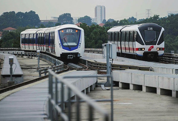 Image from: Tren laluan Putrajaya alami kelewatan akibat kabel dicuri – Rapid KL
