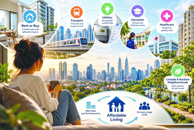 Image from: Malaysia shifts from affordable housing to affordable living