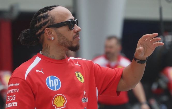 Image from: ‘Bring Kim, please’: Lewis Hamilton’s Malaysia arrival excites fans