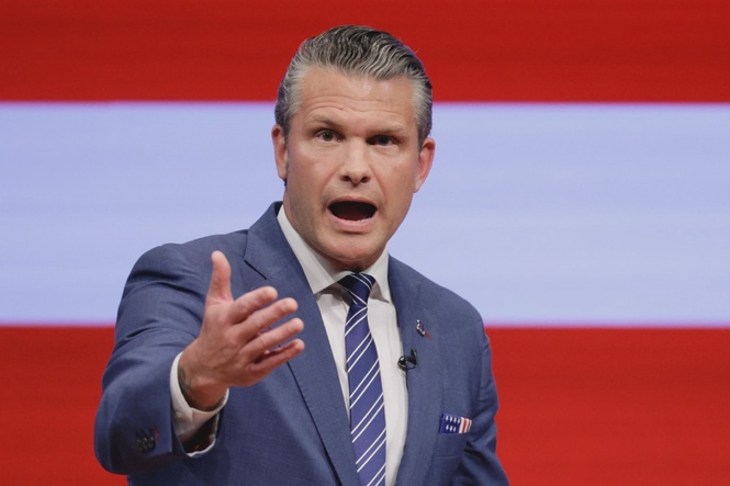 Image from: Hegseth says US cut number of generals, admirals by 20%