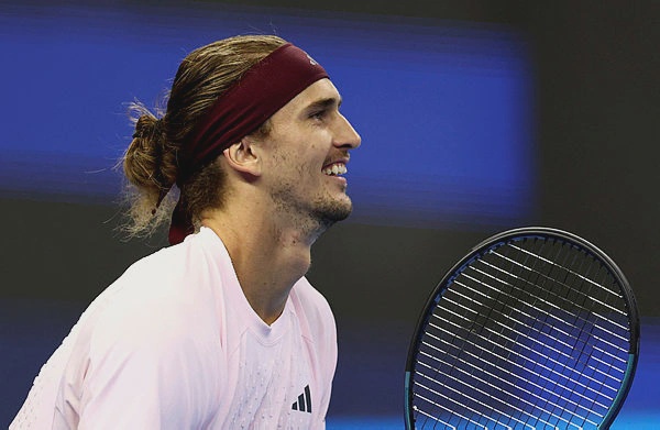 Image from: Zverev thrashes Shang, sets up Djokovic clash at China Open