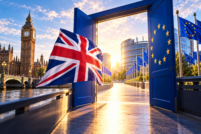 Image from: Macron says ‘Welcome Back’ as UK opens door to EU return