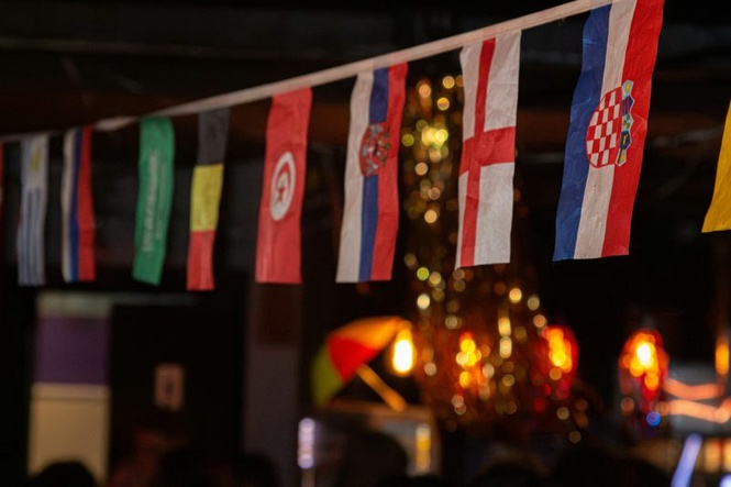 Flags of national football teams at Fifa World Cup flew all over Malaysia. That tells us something.
