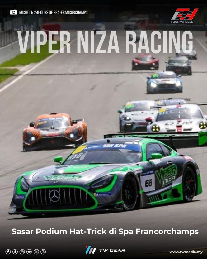 Image from: Viper Niza Racing Sasar Podium Hat-Trick di Spa Francorchamps