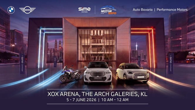 Image from: Sime Motors MotorExpo 2026 Himpunkan BMW, MINI dan BMW Motorrad di Kuala Lumpur